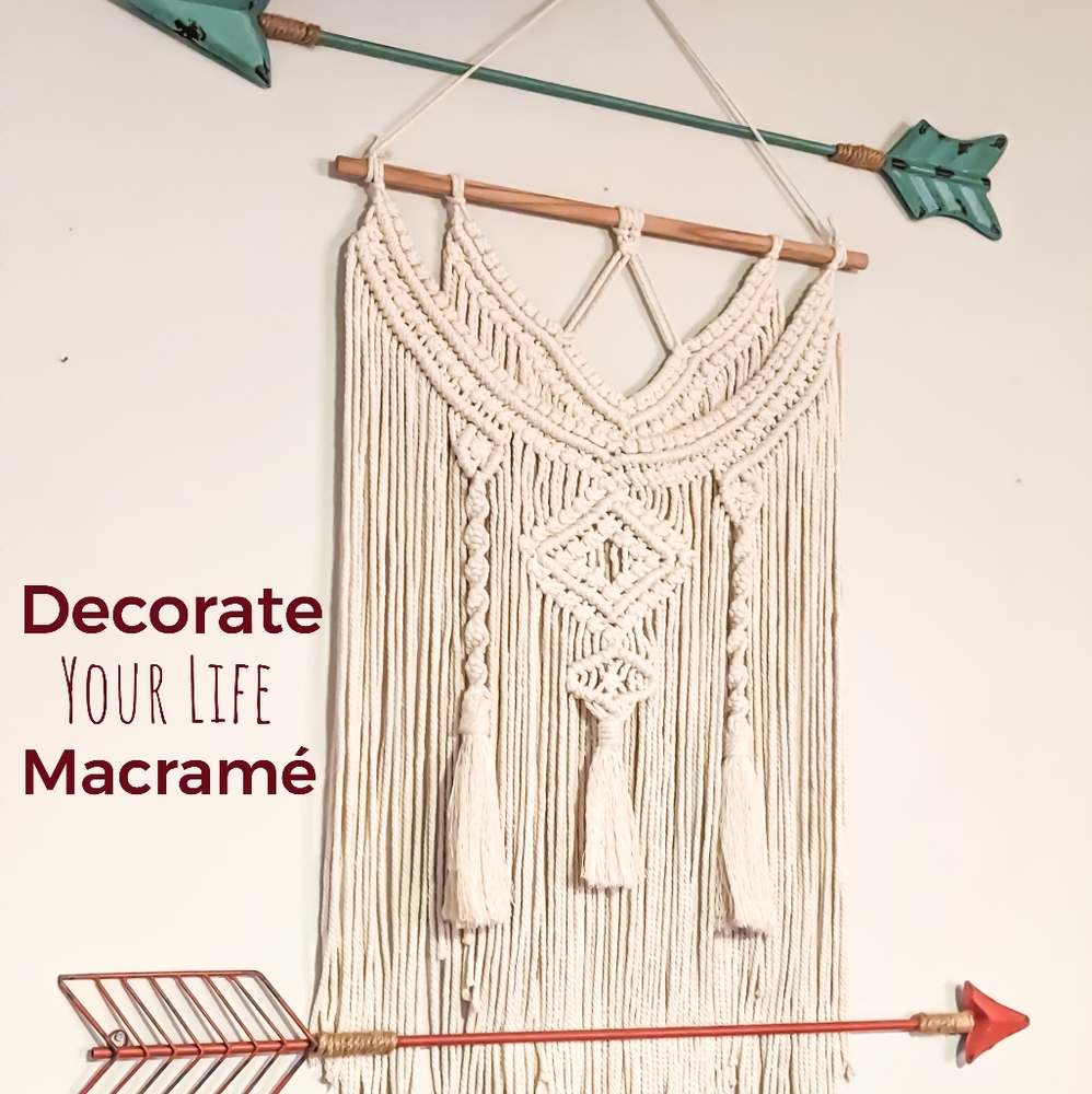 Handmade Macrame Tapestry